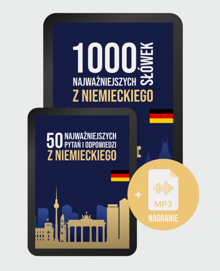 1000 najważniejszych słówek z niemieckiego + mp3