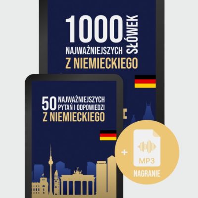 1000 najważniejszych słówek z niemieckiego + mp3