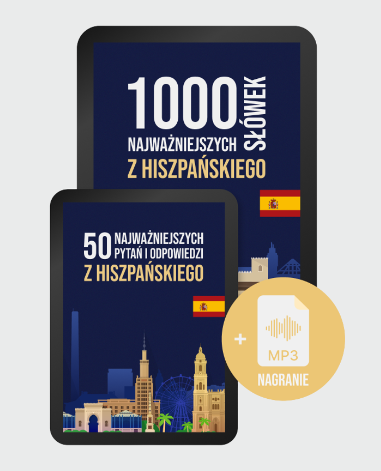 1000 najważniejszych słówek z hiszpańskiego + mp3