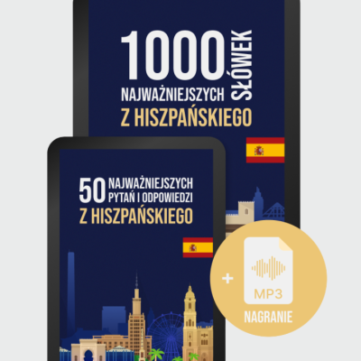 1000 najważniejszych słówek z hiszpańskiego + mp3