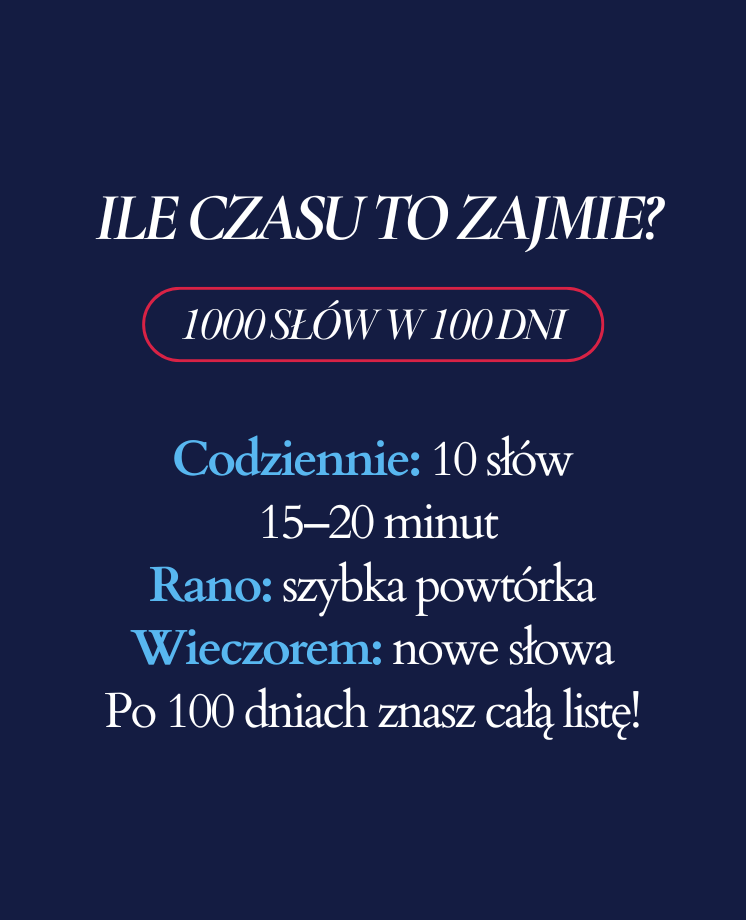 1000 najważniejszych słówek z angielskiego + mp3