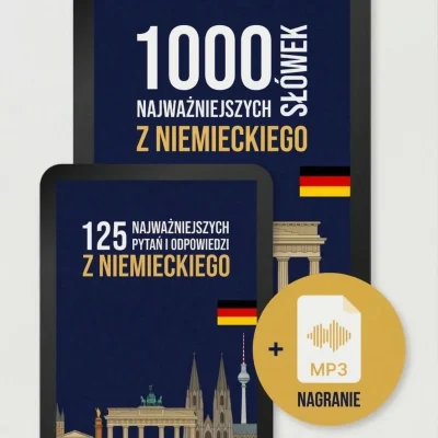 1000 najważniejszych słówek z niemieckiego + mp3