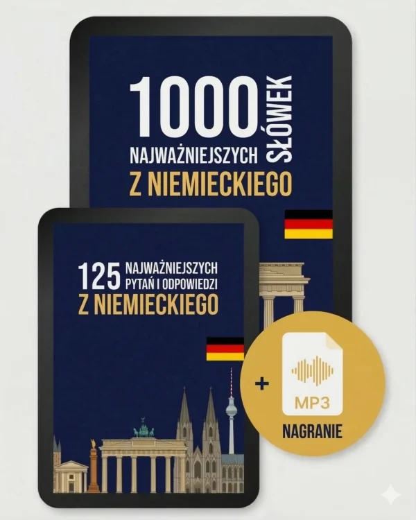 1000 najważniejszych słówek z niemieckiego + mp3