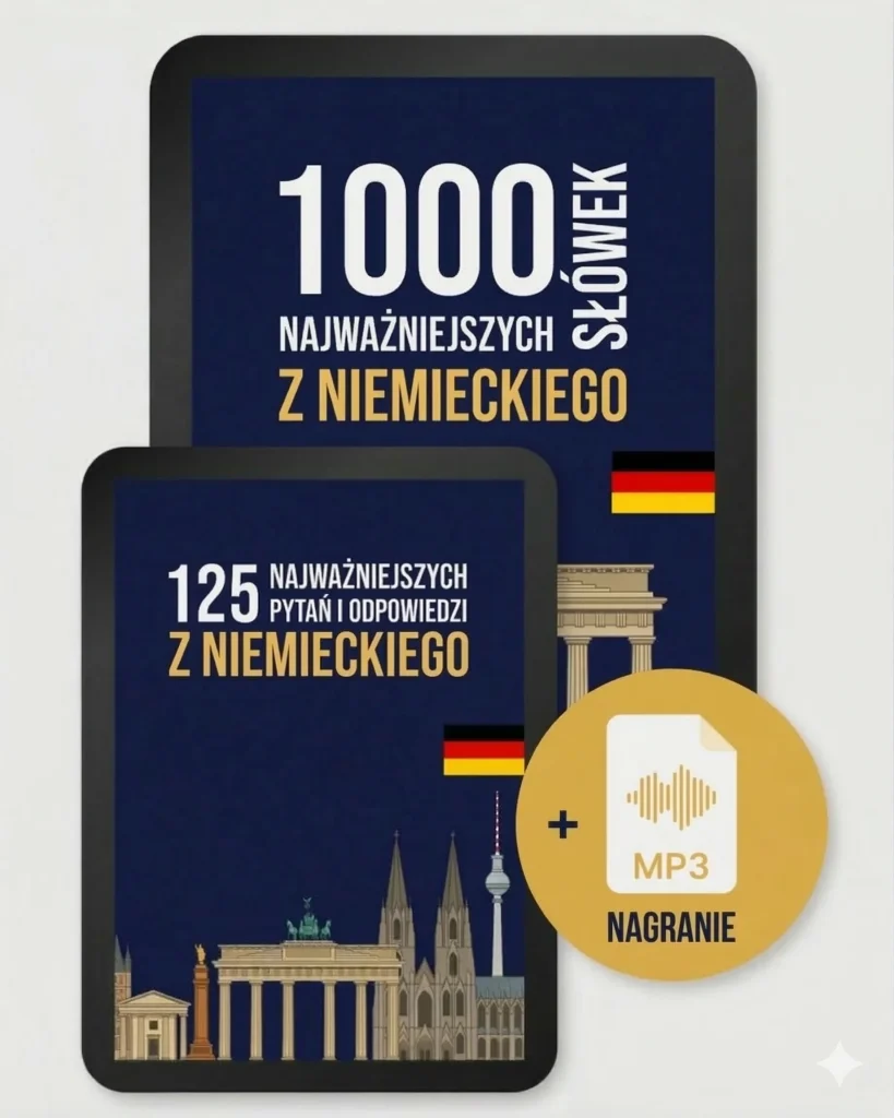 1000 najważniejszych słówek z niemieckiego + mp3
