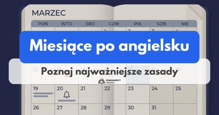 Miesiące po angielsku