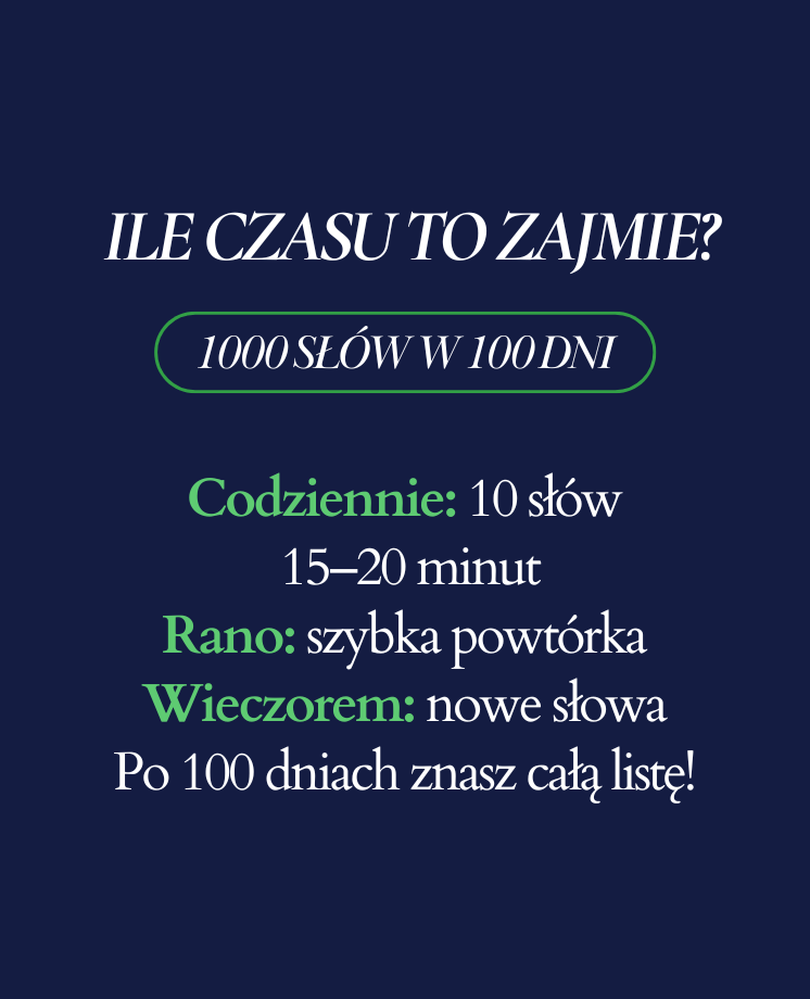 1000 najważniejszych słówek z włoskiego + mp3
