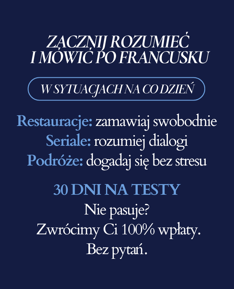 1000 najważniejszych słówek z francuskiego + mp3