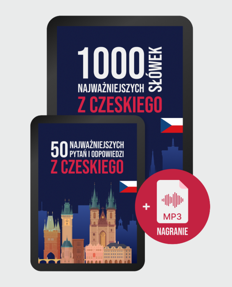 1000 najważniejszych słówek z czeskiego + mp3
