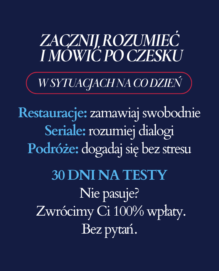 1000 najważniejszych słówek z czeskiego + mp3