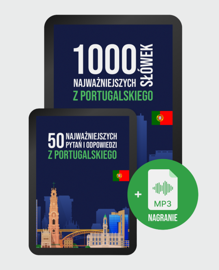 1000 najważniejszych słówek z portugalskiego + mp3