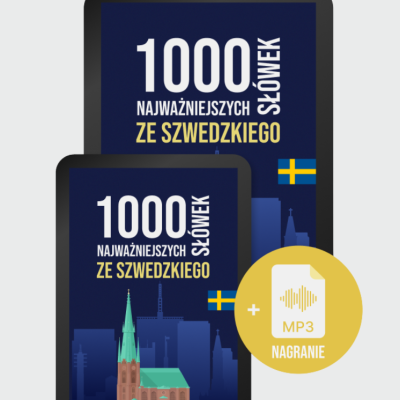 1000 najważniejszych słów po szwedzku PDF + MP3