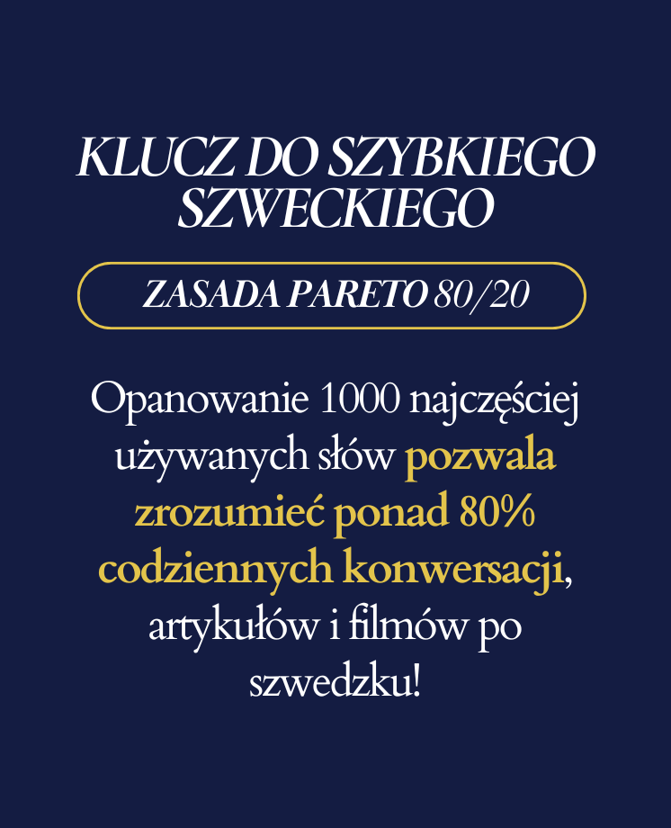1000 najważniejszych słów po szwedzku PDF + MP3