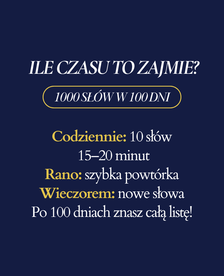 1000 najważniejszych słów po szwedzku PDF + MP3