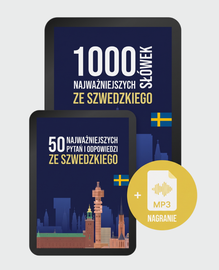 1000 najważniejszych słów po szwedzku PDF + MP3