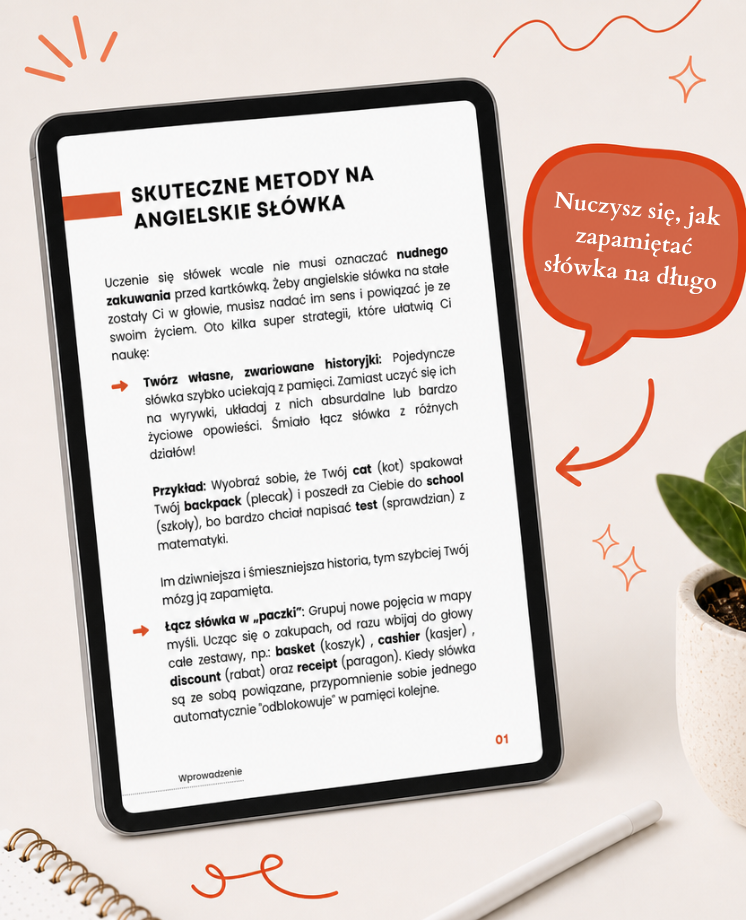 Słownictwo na egzamin ósmoklasisty 2027 z angielskiego